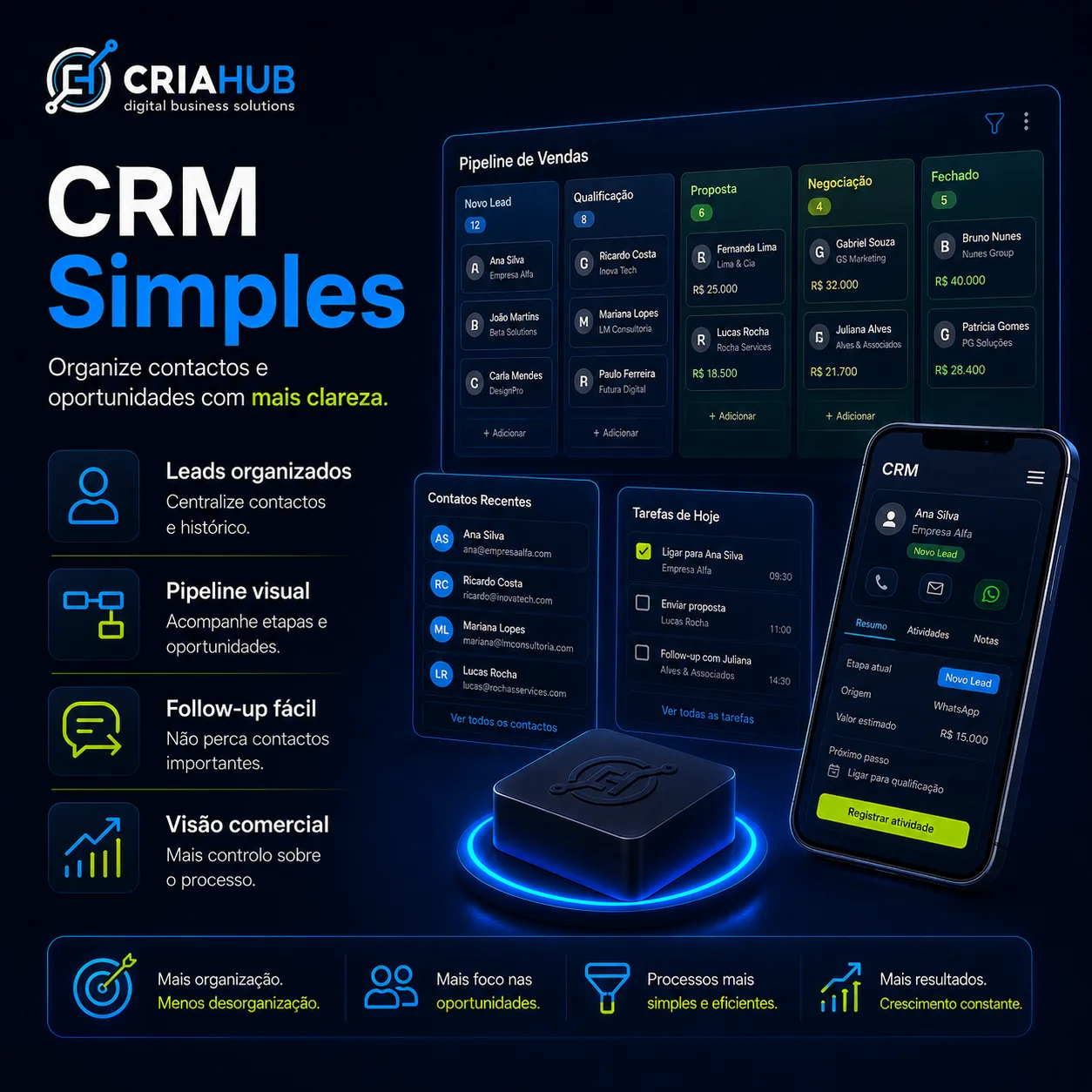 CRM Simples