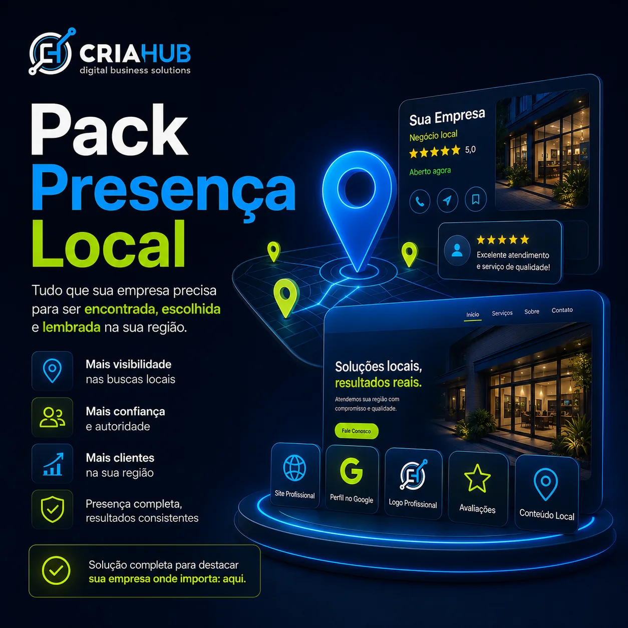Pack Presença Local